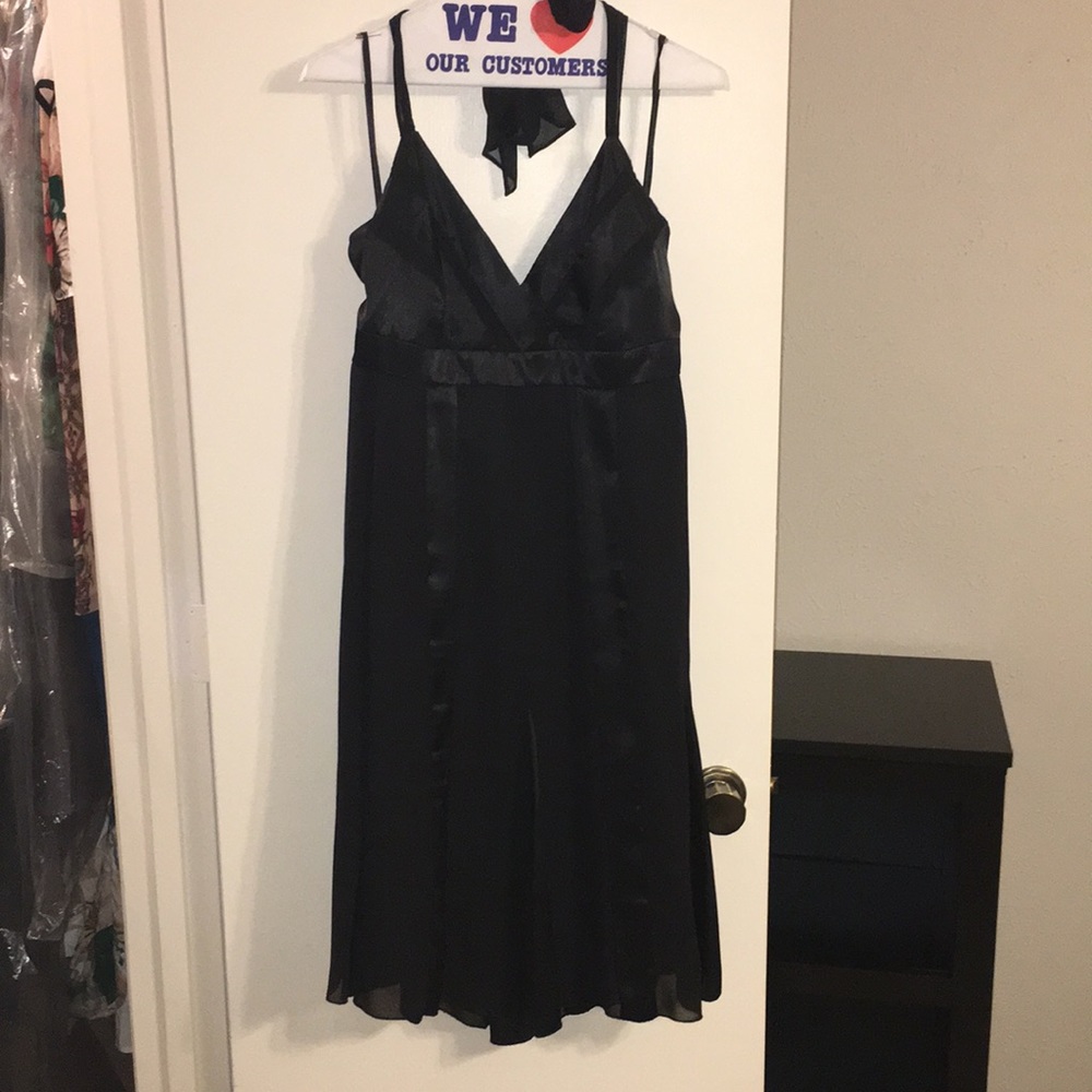 I.N. Studio black halter dress, worn once